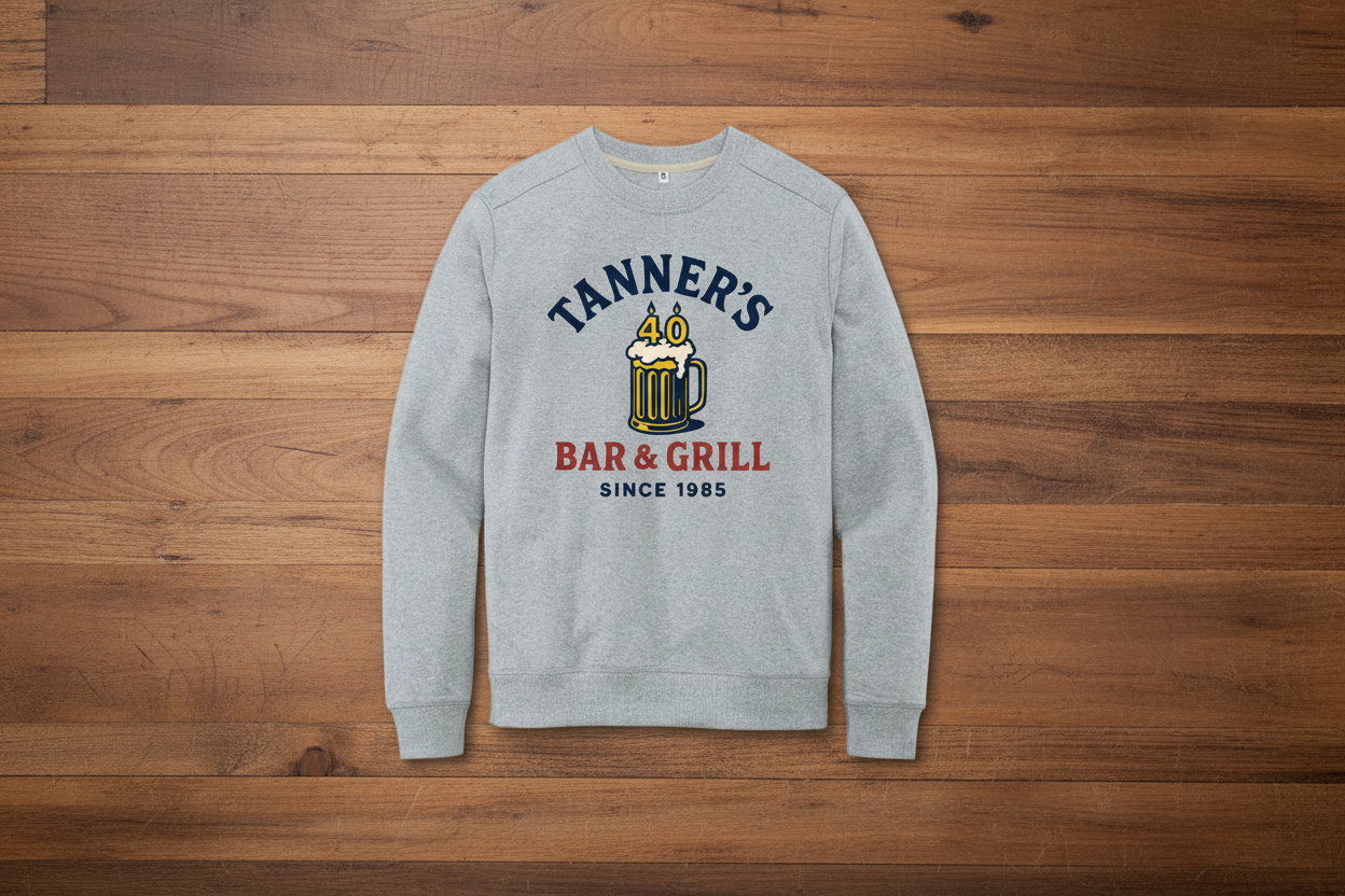 40th Anniversary Crewneck Sweatshirt